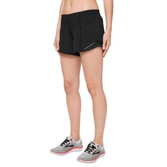 Lululemon Hotty Hot Short Low-Rise 4" Black - Picture 5 of 8